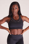 ROOKIE SPORTS BRA - BLACK